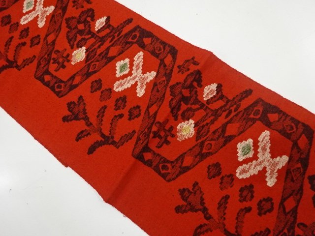 JAPANESE NAGOYA OBI / TSUMUGI / WOVEN WAVY STRIPE